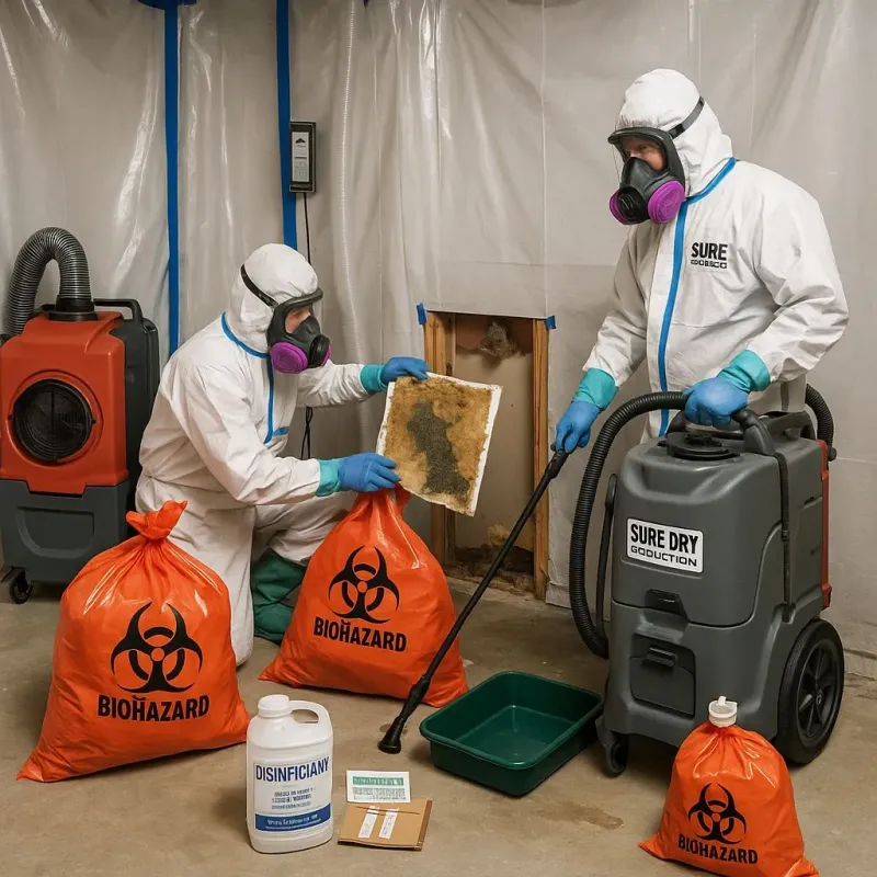Contaminated Water Handling Protocols process in Eglin Village, FL