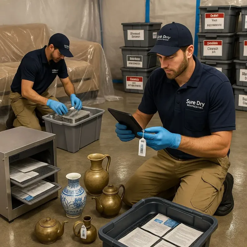 Content Protection and Restoration process in Eglin Village, FL