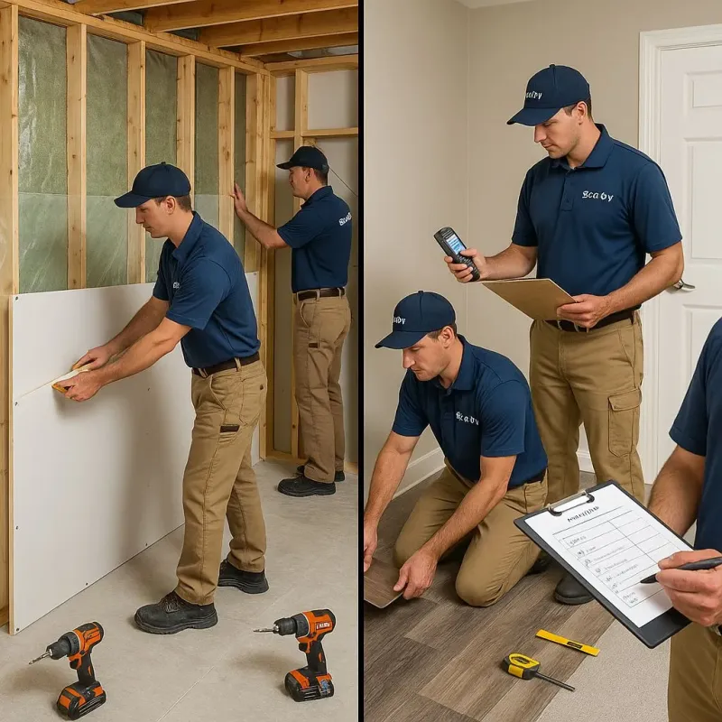 Repairs and Reconstruction process in Eglin Village, FL